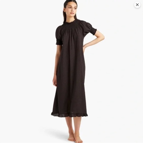 Hill House Dresses & Skirts - Hill House Home The Nap Dress Black Swiss Dot Medium